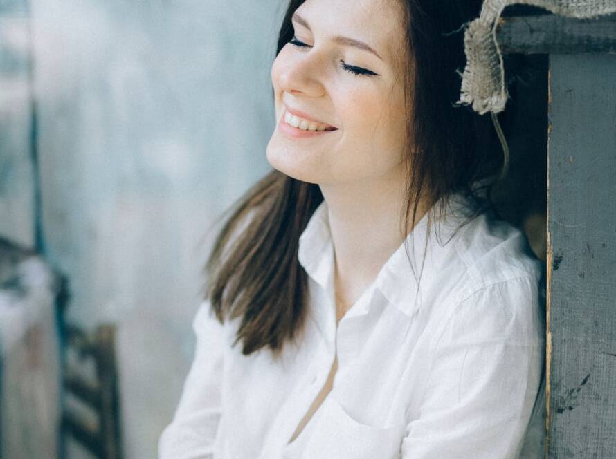 A relaxed, happy dental patient