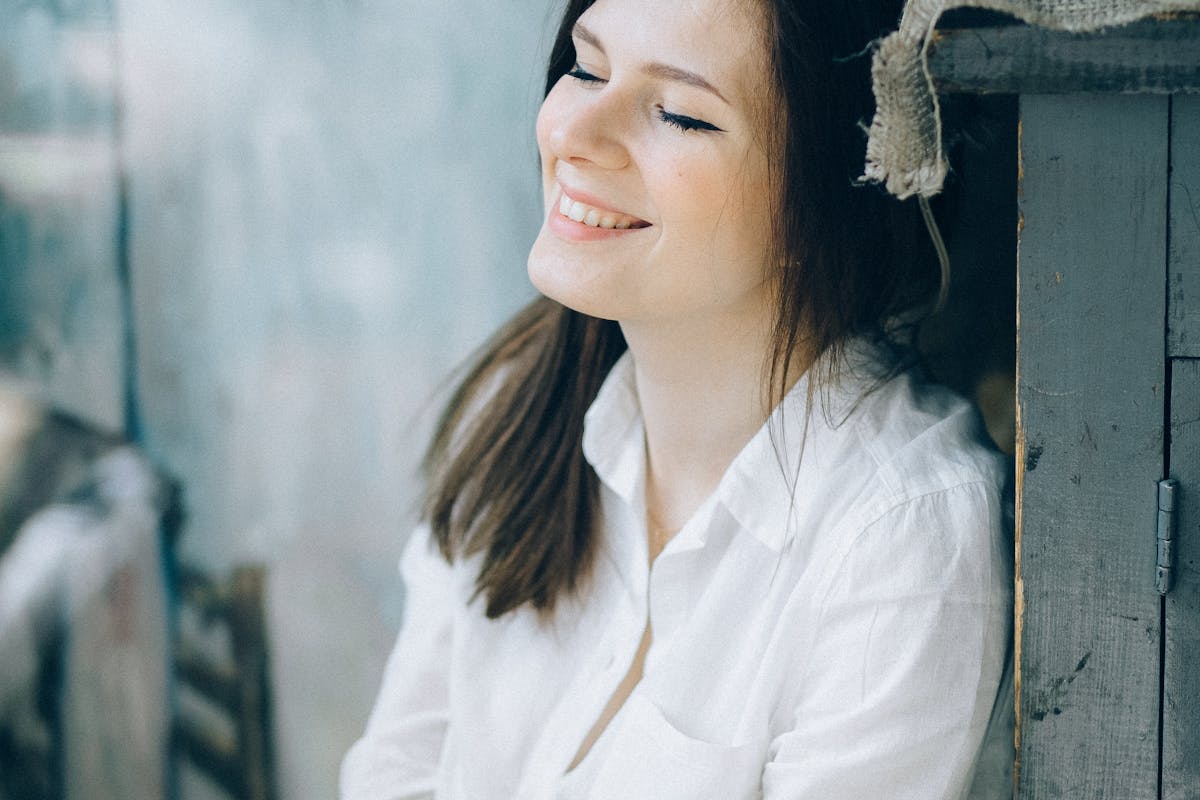 A relaxed, happy dental patient